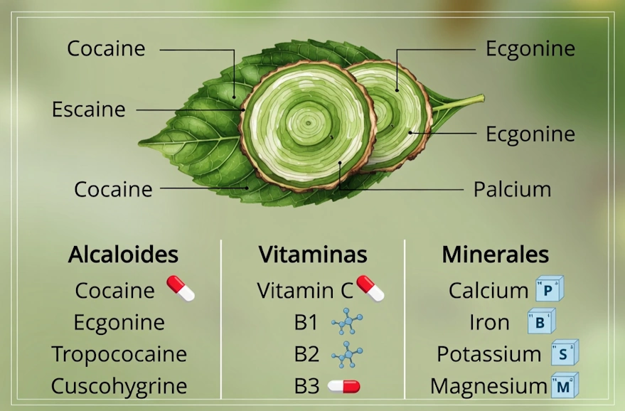 Components of Coca leaf | Belcheri Travel