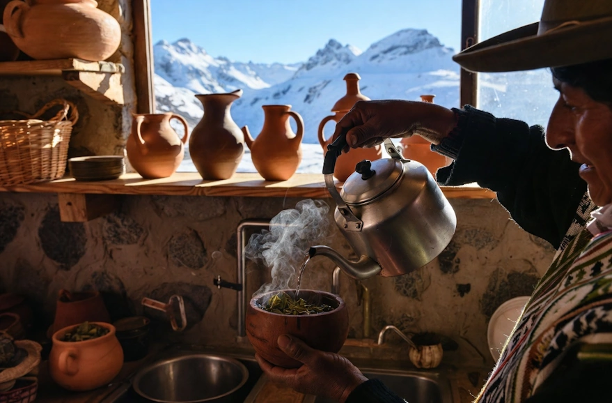 Hot cup of Coca tea | Belcheri Travel