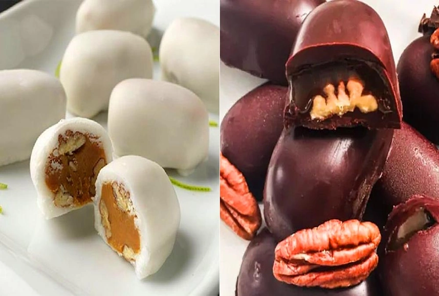 Traditional dessert called Tejas